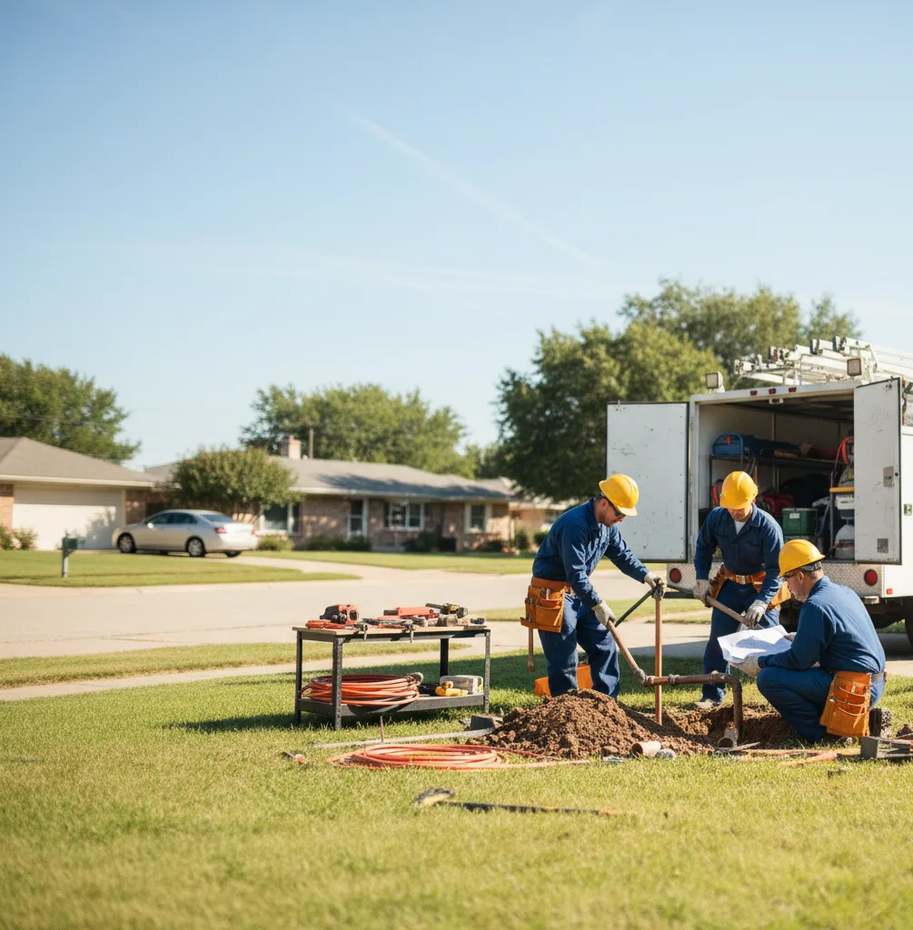 Sewer Line Repair in Honey Grove, TX